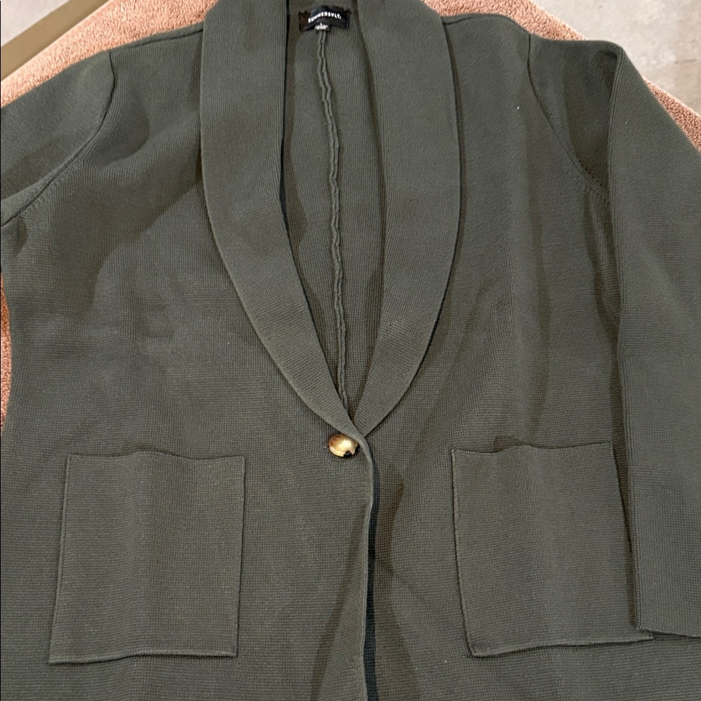 Olive Green Women's Blazer